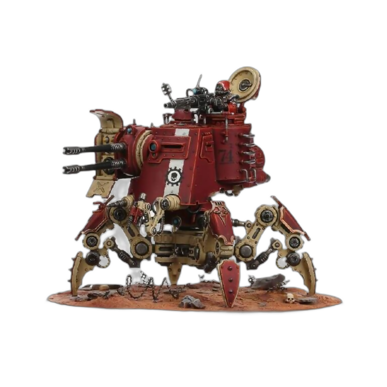 Adeptus Mechanicus Onager Dunecrawler (Unpainted) (Assembled) From Warhammer 40k