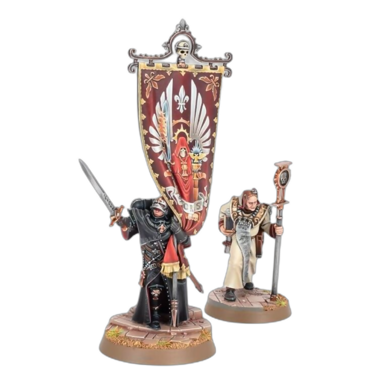 Aestred Thurga, Reliquant at Arms (Unpainted) (Assembled) From Warhammer 40k