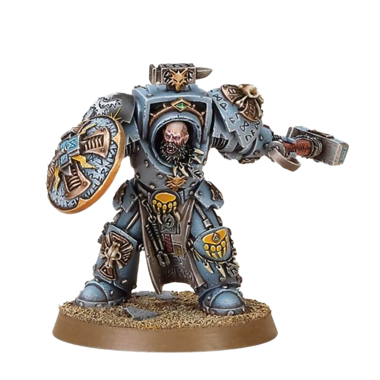 Arjac Rockfist (Unpainted) (Assembled) From Warhammer 40k