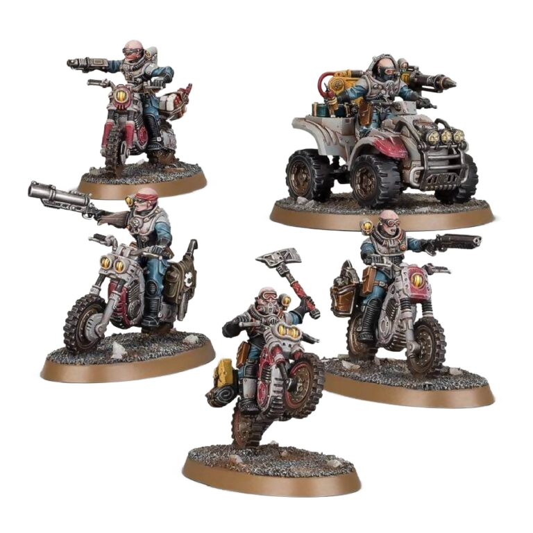 Atalan Jackals (Custom Painted) (Assembled) From Warhammer 40k