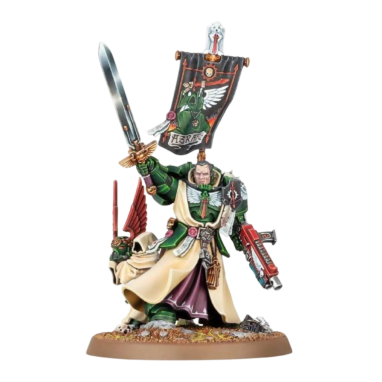 Azrael, Supreme Grand Master (Custom Painted) (Assembled) From Warhammer 40k on Wargame Trader