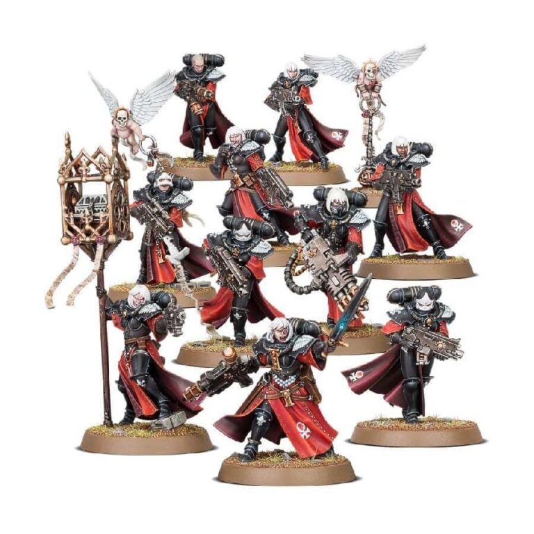 Battle Sisters Squad Unpainted New on Sprue Warhammer 40k Miniature