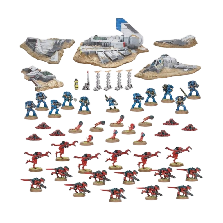 Battle for Macragge Box (Unpainted) (Assembled) From Warhammer 40k on Wargame Trader