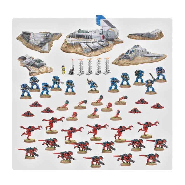 Battle for Macragge Box (Custom Painted) (Assembled) From Warhammer 40k on Wargame Trader