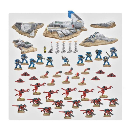 Battle for Macragge Box (Custom Painted) (Assembled) From Warhammer 40k on Wargame Trader