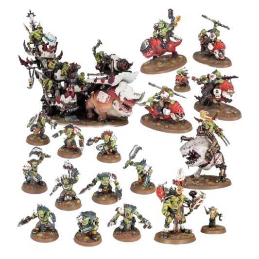 Beast Snagga Stampede (Custom Painted) (Assembled) From Warhammer 40k on Wargame Trader