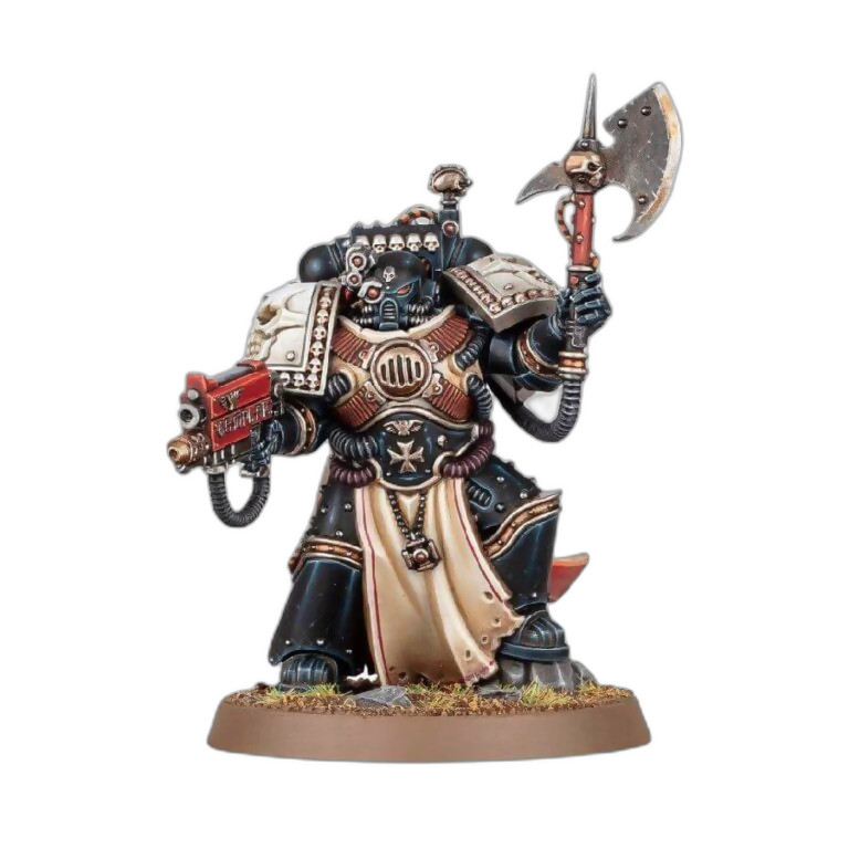 Black Templars Castellan (Custom Painted) (Assembled) From Warhammer 40k on Wargame Trader