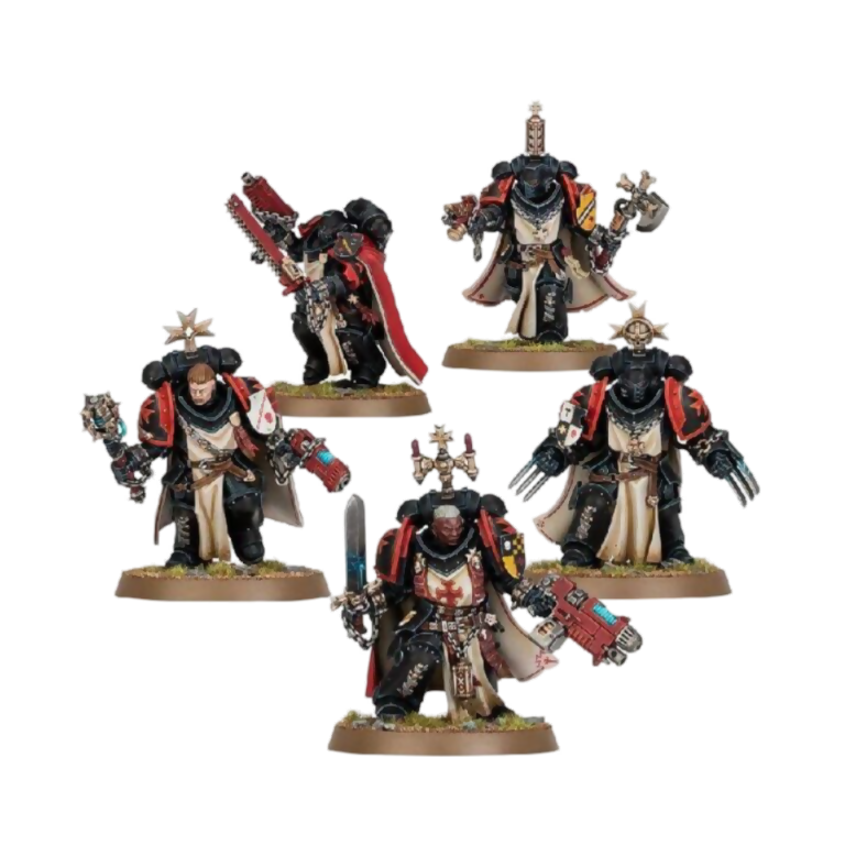 Black Templars Sword Brethren (Unpainted) (Assembled) From Warhammer 40k on Wargame Trader