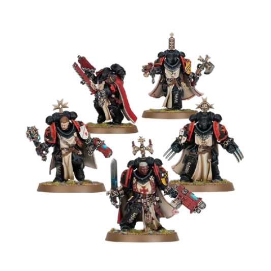 Black Templars Sword Brethren (Unpainted) (Assembled) From Warhammer 40k on Wargame Trader