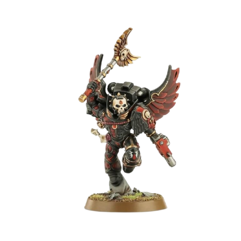 Blood Angels Chaplain With Jump Pack (Custom Painted) (Assembled) From Warhammer 40k on Wargame Trader