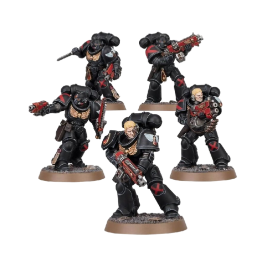 Blood Angels Death Company Intercessors (Custom Painted) (Assembled) From Warhammer 40k on Wargame Trader