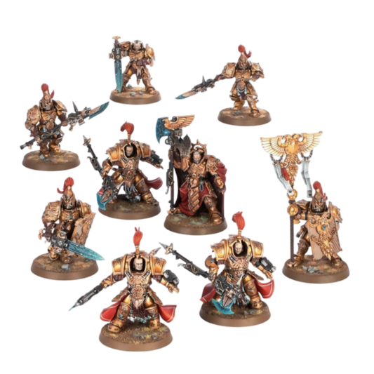 Boarding Patrol: Adeptus Custodes (Unpainted) (Assembled) From Warhammer 40K on Wargame Trader