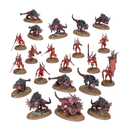 Boarding Patrol: Chaos Daemons (Custom Painted) (Assembled) From Warhammer 40k on Wargame Trader