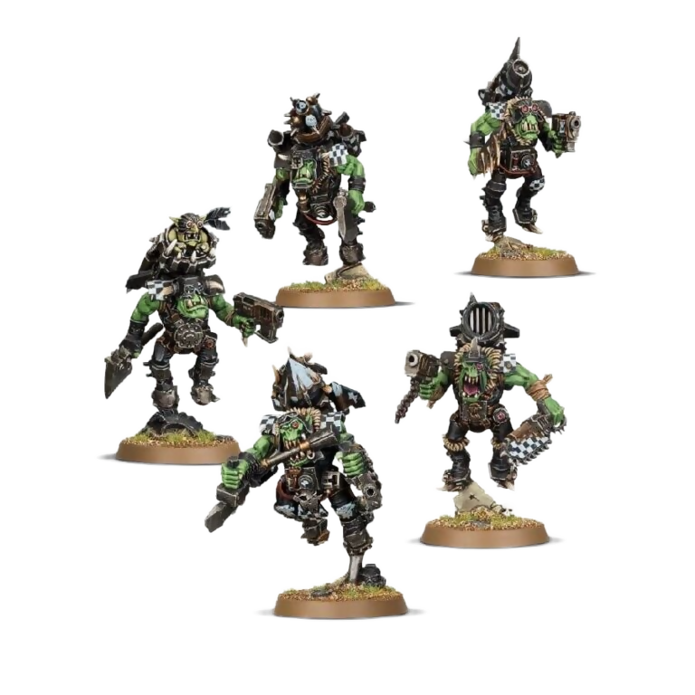 Ork Stormboyz (Unpainted) (Assembled) From Warhammer 40k