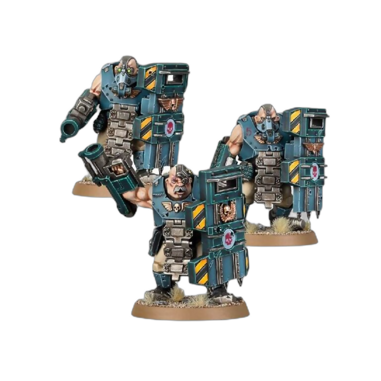 Bullgryns (Custom Painted) (Assembled) From Warhammer 40k on Wargame Trader