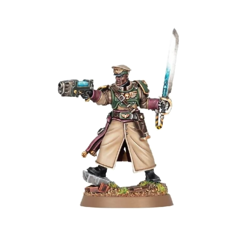 Cadian Castellan (Unpainted) (Assembled) From Warhammer 40k on Wargame Trader
