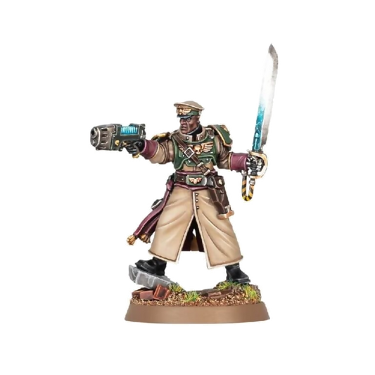 Cadian Castellan (Custom Painted) (Assembled) From Warhammer 40k on Wargame Trader