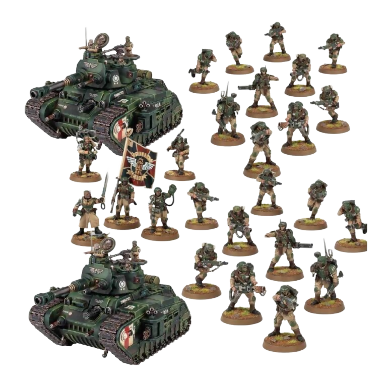 Cadian Defence Force (Unpainted) (Assembled) From Warhammer 40k on Wargame Trader