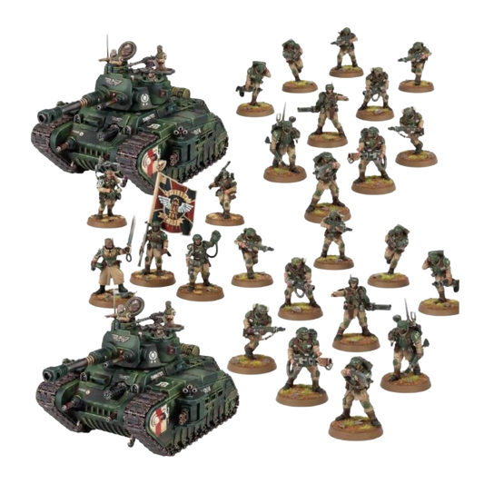 Cadian Defence Force (Unpainted) (Assembled) From Warhammer 40k on Wargame Trader