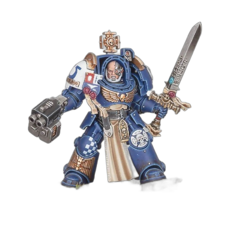 Captain in Terminator Armour (Unpainted) (Assembled) From Warhammer 40K on Wargame Trader