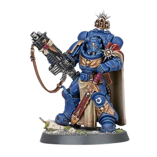 Captain with Master-crafted Heavy Bolt Rifle (Unpainted) (Assembled) From Warhammer 40k on Wargame Trader