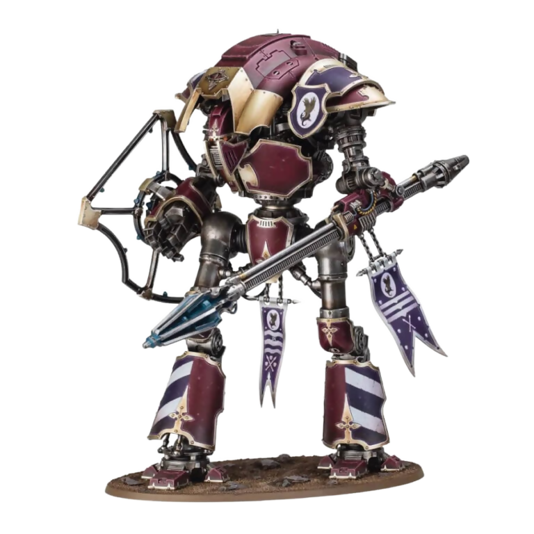 Cerastus Knight Lancer (Unpainted) (Assembled) From Warhammer 40k
