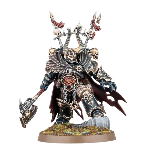 Chaos Lord (Custom Painted) (Assembled) From Warhammer 40k on Wargame Trader