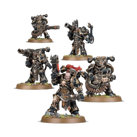 Chaos Space Marines Havocs (Unpainted) (Assembled) From Warhammer 40k on Wargame Trader