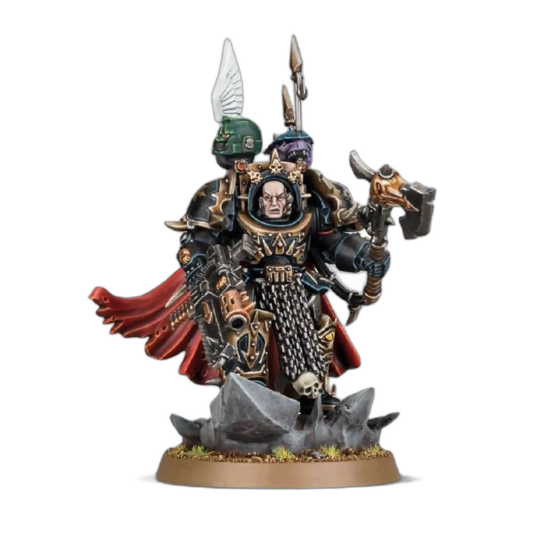 Chaos Space Marines Terminator Lord (Unpainted) (Assembled) From Warhammer 40k