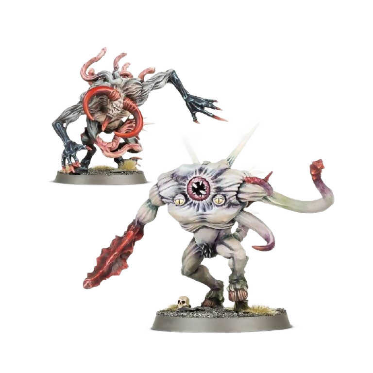 Chaos Spawn (Unpainted) (Assembled) From Warhammer 40k