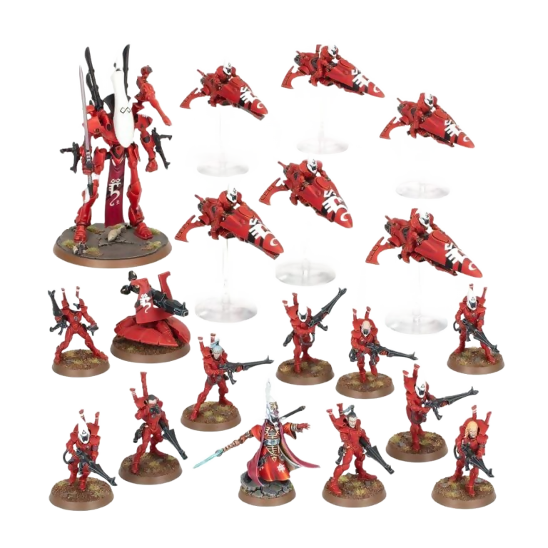 Combat Patrol: Aeldari (Custom Painted) (Assembled) From Warhammer 40k on Wargame Trader