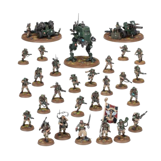 Combat Patrol: Astra Militarum (Unpainted) (Assembled) From Warhammer 40k on Wargame Trader