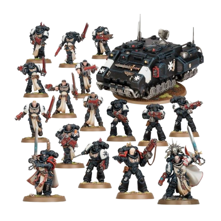 Combat Patrol: Black Templars (Custom Painted) (Assembled) From Warhammer 40k on Wargame Trader