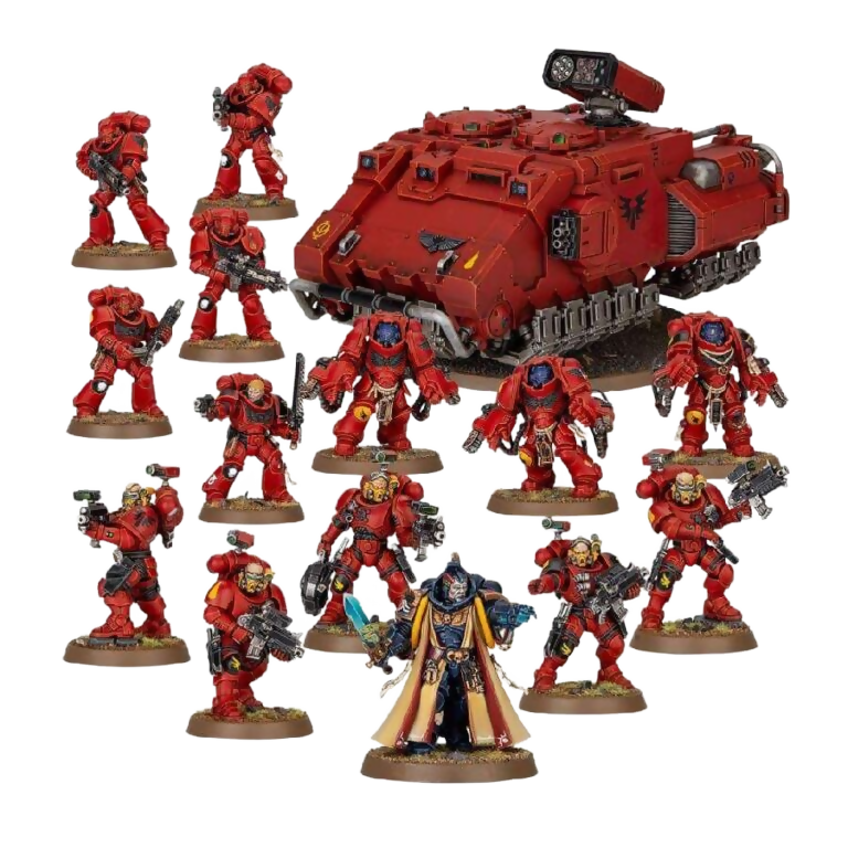 Combat Patrol: Blood Angels (Custom Painted) (Assembled) From Warhammer 40k on Wargame Trader