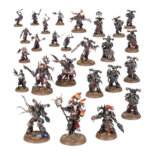 Combat Patrol: Chaos Space Marines (Unpainted) (Assembled) From Warhammer 40k on Wargame Trader