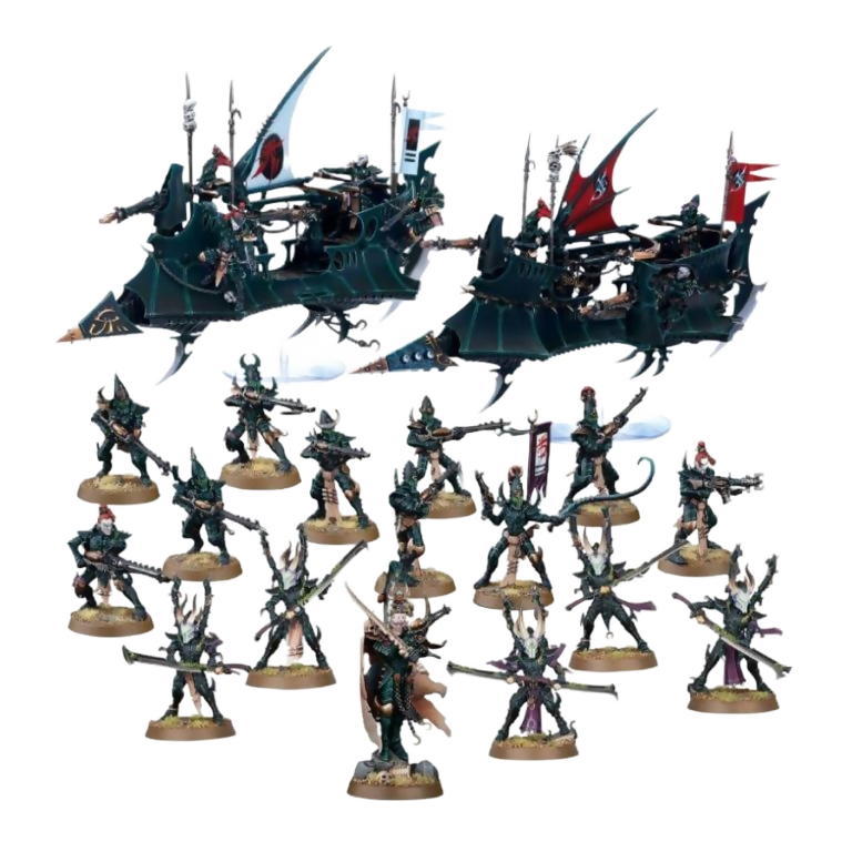 Combat Patrol: Drukhari (2021) (Unpainted) (Assembled)