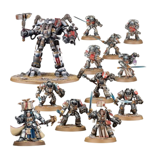Combat Patrol: Grey Knights (Custom Painted) (Assembled) From Warhammer 40k on Wargame Trader