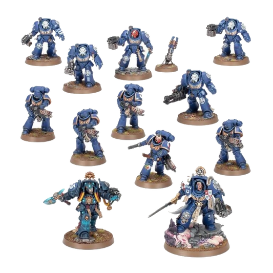 Combat Patrol: Space Marines (Custom Painted) (Assembled) From Warhammer 40k on Wargame Trader