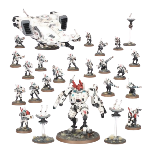 Combat Patrol: T’au Empire (Custom Painted) (Assembled) From Warhammer 40k on Wargame Trader