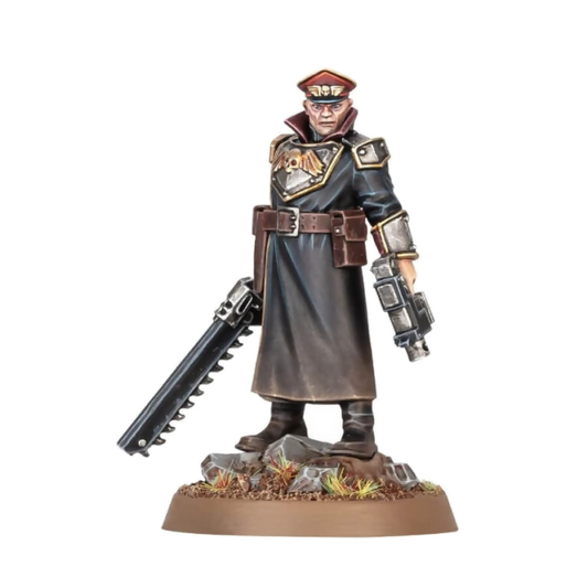 Commissar (Custom Painted) (Assembled) From Warhammer 40k on Wargame Trader