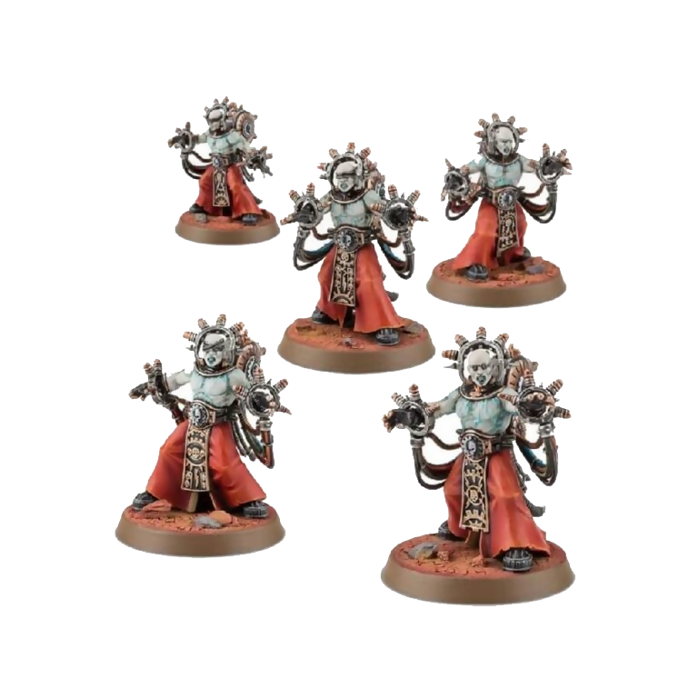 Corpuscarii Electro-Priests (Unpainted) (Assembled) From Warhammer 40k on Wargame Trader