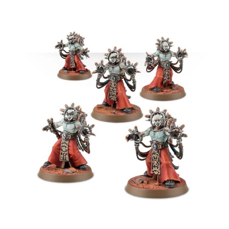 Corpuscarii Electro-Priests (Custom Painted) (Assembled)