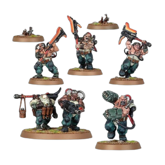 Cthonian Beserks (Custom Painted) (Assembled) From Warhammer 40k on Wargame Trader