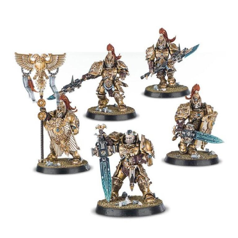Custodian Guard Squad (Custom Painted) (Assembled)
