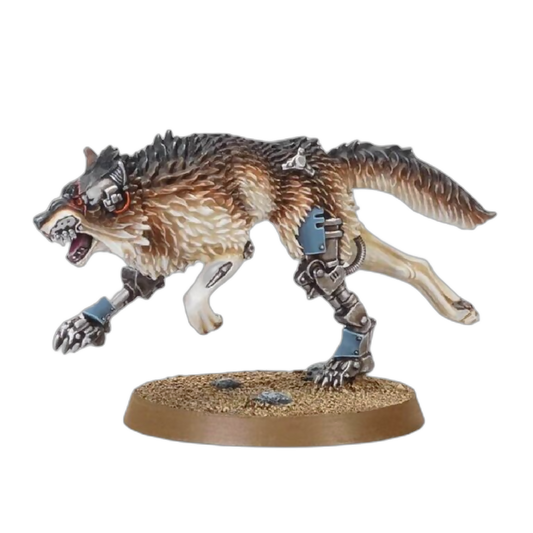 Cyberwolf (Unpainted) (Assembled) From Warhammer 40k on Wargame Trader