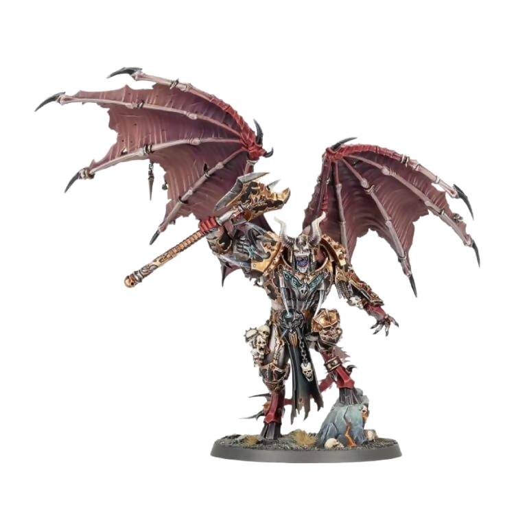 Daemon Prince (Unpainted) (Assembled) From Warhammer 40k
