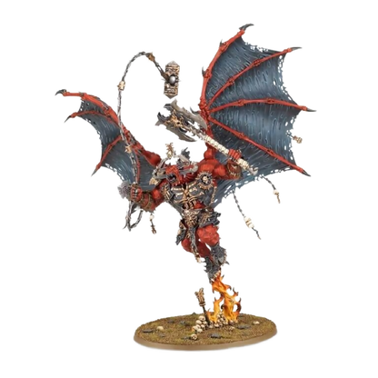 Daemons Of Khorne Bloodthirster (Unpainted) (Assembled) From Warhammer 40k on Wargame Trader
