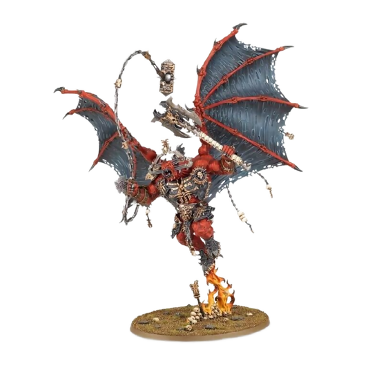 Daemons Of Khorne Bloodthirster (Unpainted) (Assembled) From Warhammer 40k on Wargame Trader