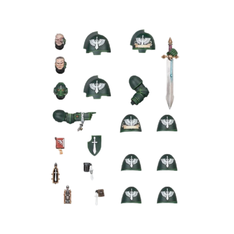 Dark Angels Primaris Upgrades (Unpainted) (Assembled) From Warhammer 40K