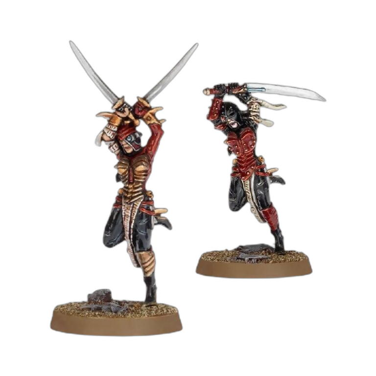Death Cult Assassins (Unpainted) (Assembled) From Warhammer 40k on Wargame Trader